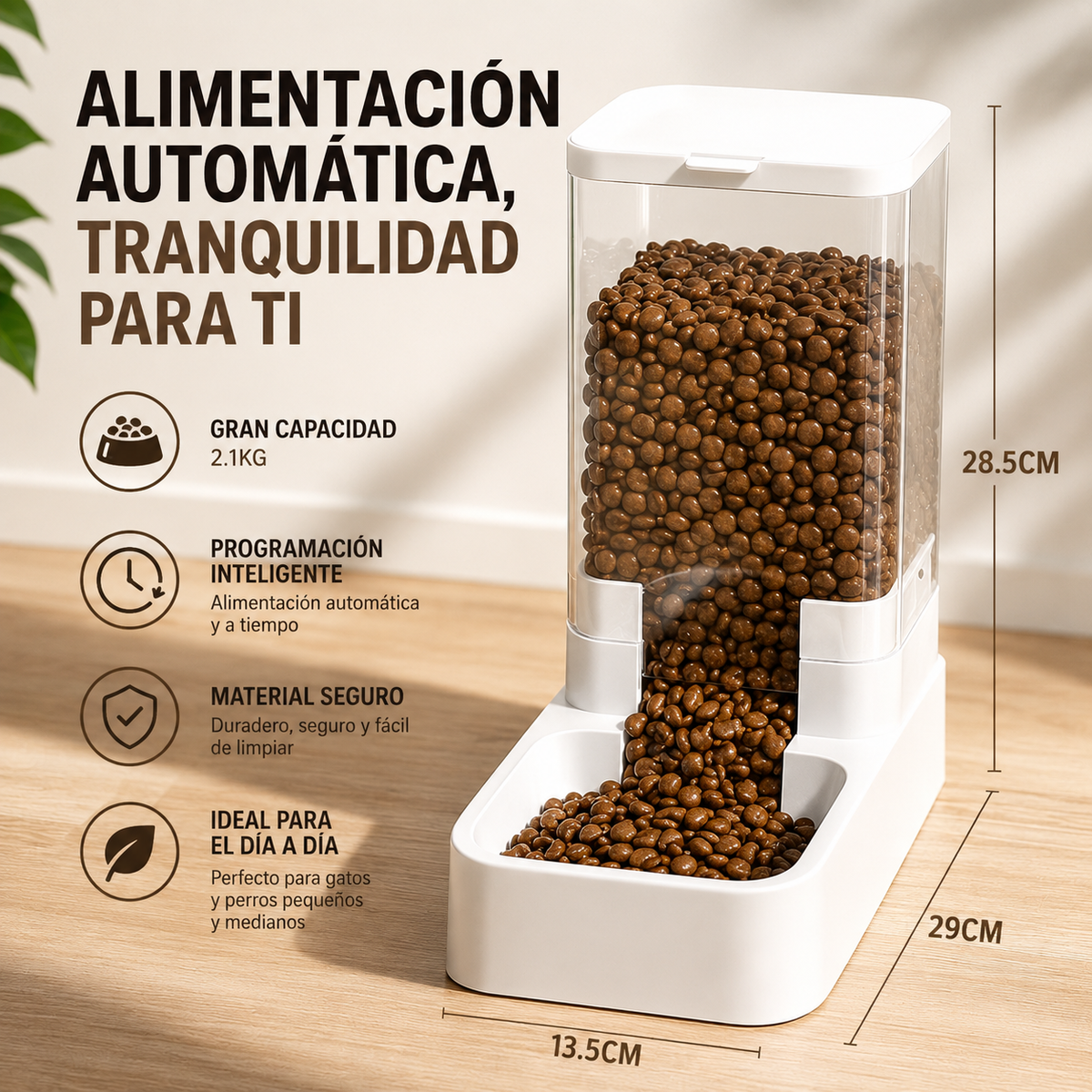 Set Fuente y Comedero Automático